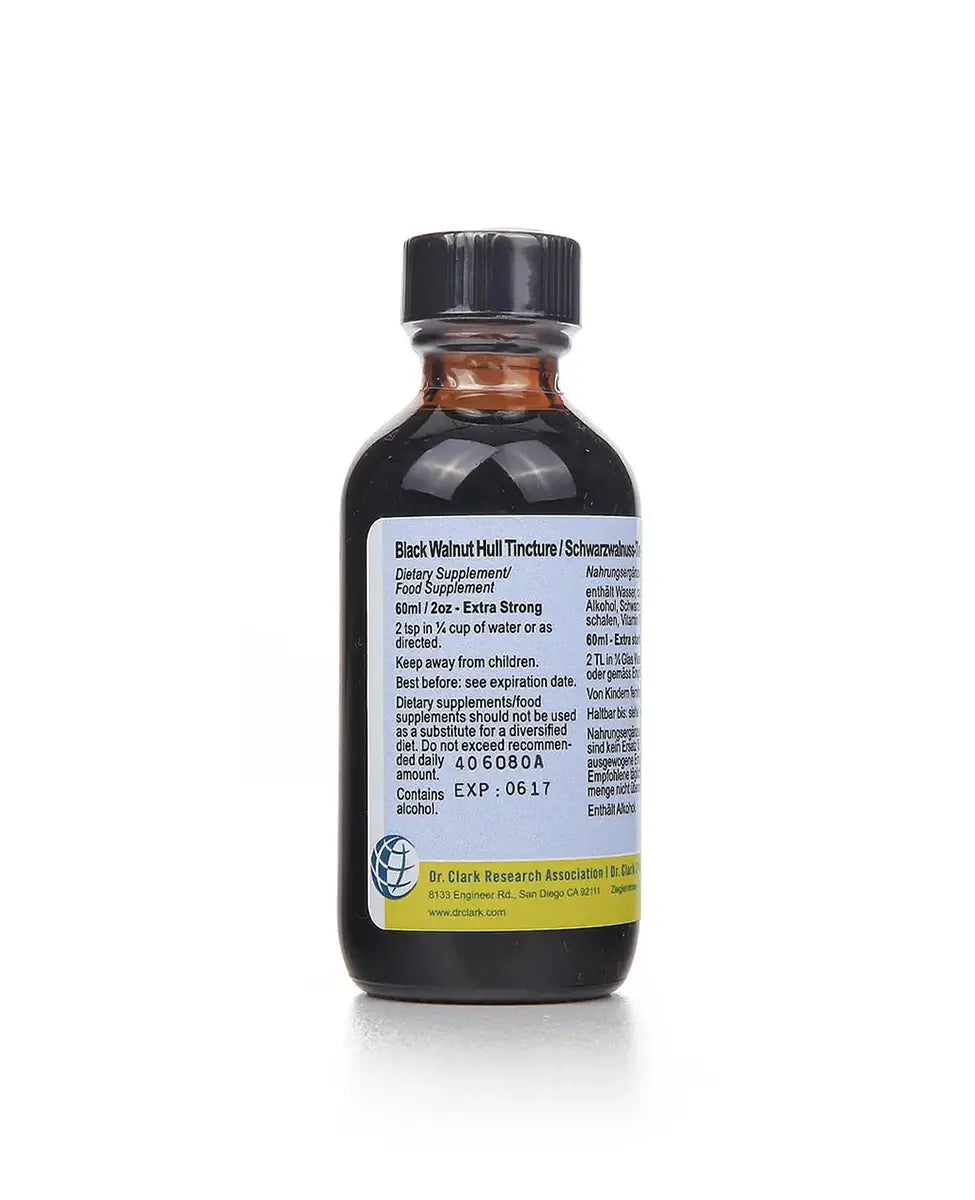 black walnut hull tincture 2 oz