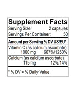 buffered vitamin c supplement facts