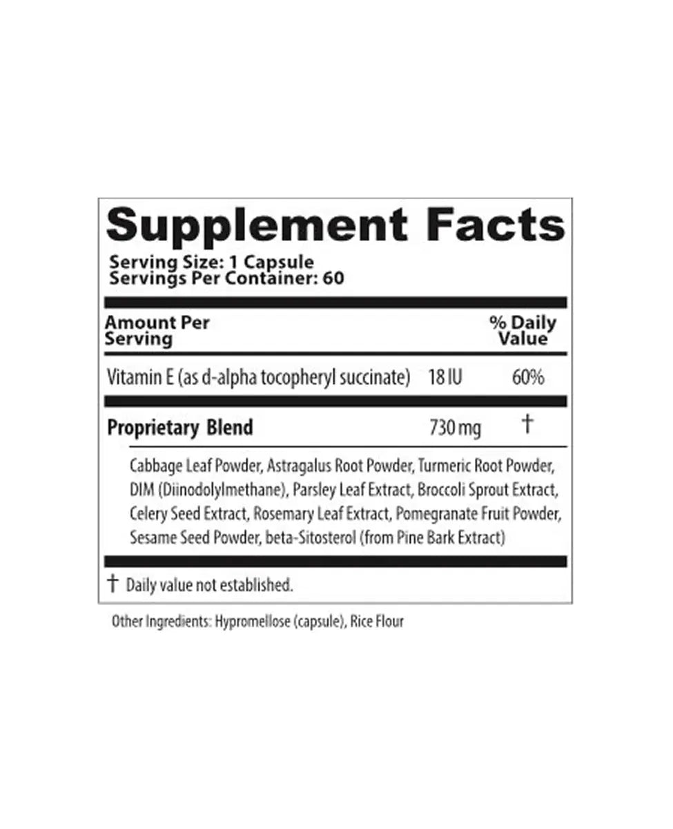 dht block supplement facts