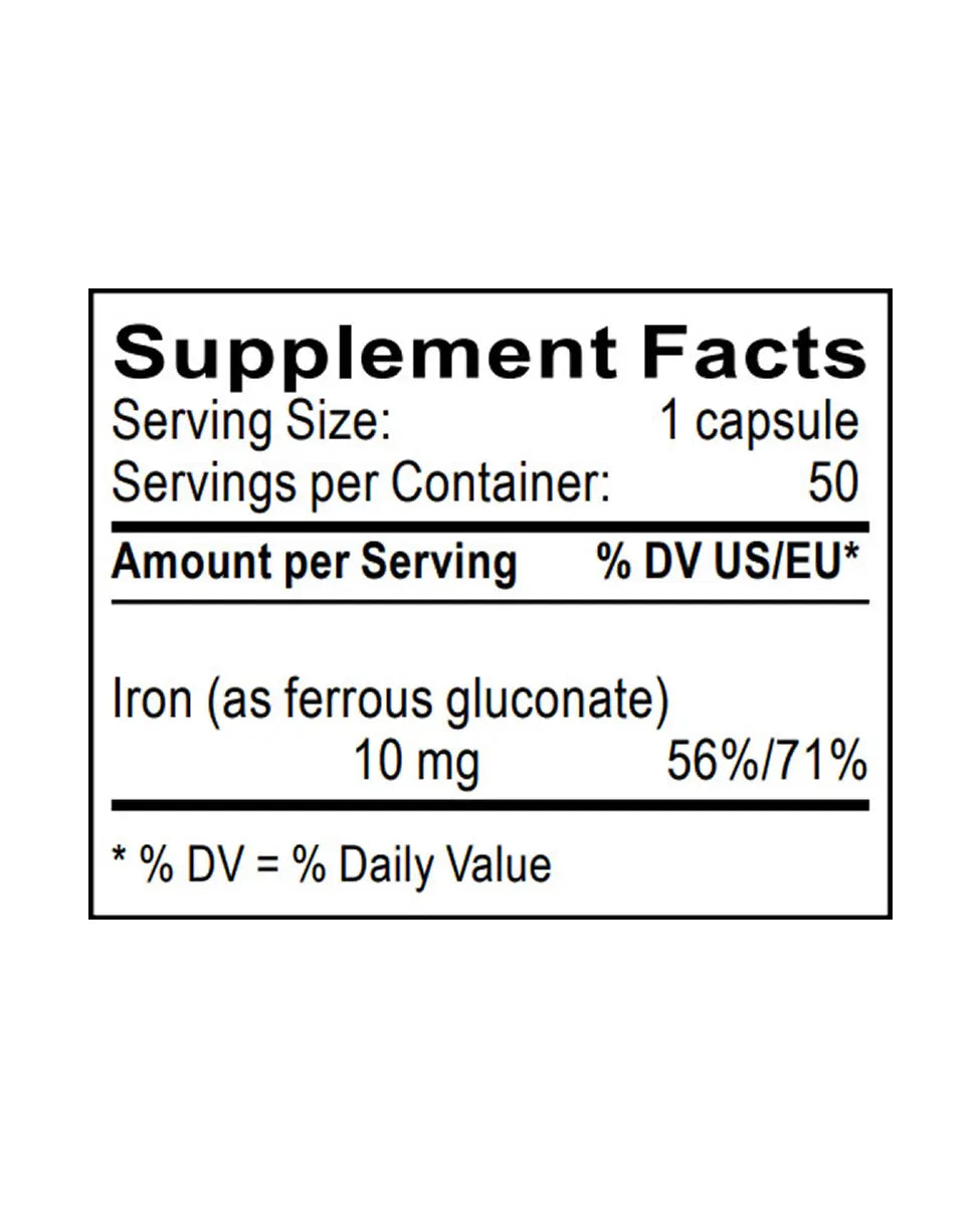 iron supplement facts