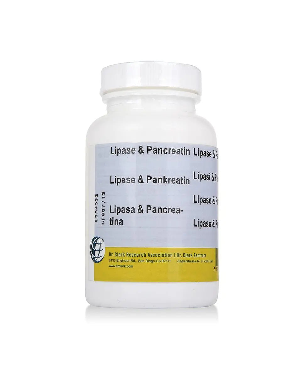 lipase and pancreatin