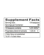 natural attention aid supplement facts