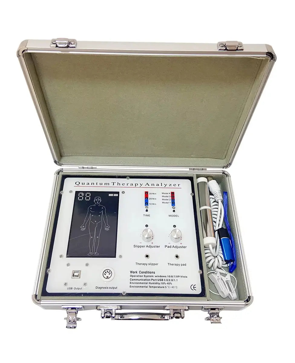 quantum analyzer massage therapy case